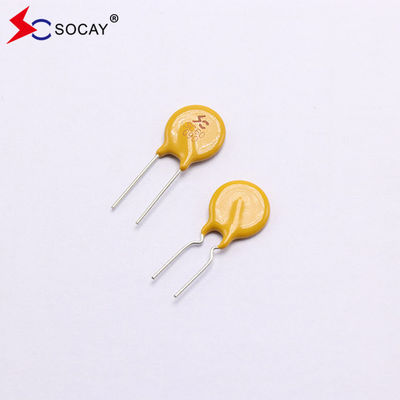 গুণ  Radial Lead PPTC Resettable Fuse SC60-090CW0D I hold 0.9A Maximum Voltage 60Vdc কারখানা