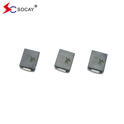 দ্রুত ডেলিভারি সময় SOCAY 58V বি-ডাইরেকশনাল টিভিএস ডায়োড 5.0SMDJ58CA IPP53.95A IR 5μA
