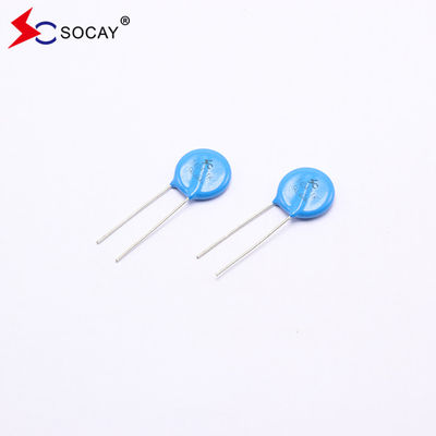Ф14mm ধাতব অক্সাইড ভারিস্টর 14D820K / 14D820KJ নিম্ন ডিসি ভোল্টেজ অ্যাপ্লিকেশন জন্য