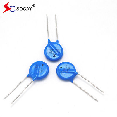 Ф14mm ধাতব অক্সাইড ভারিস্টর 14D820K / 14D820KJ নিম্ন ডিসি ভোল্টেজ অ্যাপ্লিকেশন জন্য