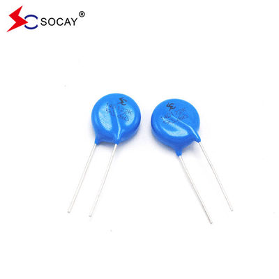 Ф14mm ধাতব অক্সাইড ভারিস্টর 14D820K / 14D820KJ নিম্ন ডিসি ভোল্টেজ অ্যাপ্লিকেশন জন্য