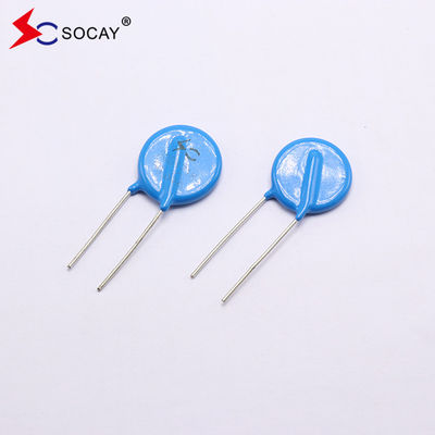 Ф20mm মেটাল অক্সাইড ভেরিস্টর 20D101K / 20D101KJ প্রশস্ত অপারেটিং ভোল্টেজ V1mA 18V - 1800V
