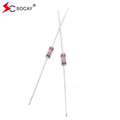 SCBE-141N অক্ষীয় সীসা গ্লাস ডিসচার্জ টিউব এসপিজি 140 ভিএস স্পার্ক গ্যাপ অ্যারেস্টার