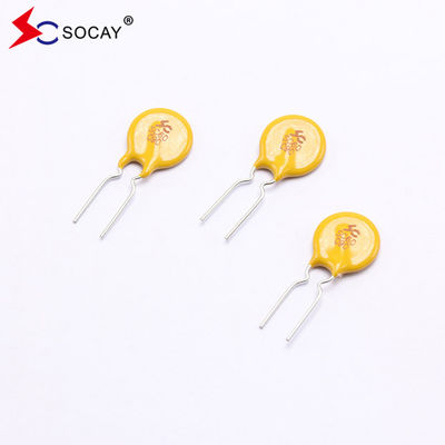 রেডিয়াল লিড পিপিটিসি রিসেটযোগ্য ফিউজ SC60-090CW0D I ধরে রাখুন 0.9A সর্বোচ্চ ভোল্টেজ 60Vdc