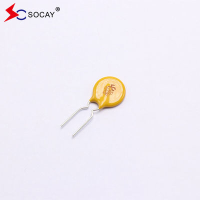 রেডিয়াল লিড পিপিটিসি রিসেটযোগ্য ফিউজ SC60-090CW0D I ধরে রাখুন 0.9A সর্বোচ্চ ভোল্টেজ 60Vdc