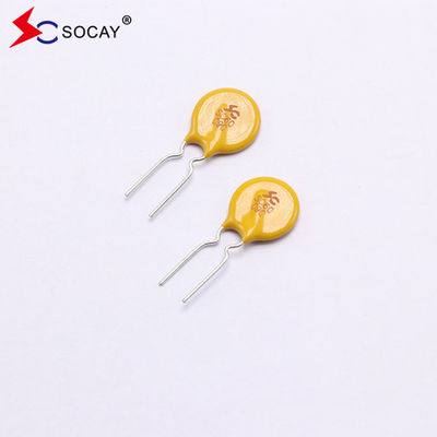 রেডিয়াল লিড পিপিটিসি রিসেটযোগ্য ফিউজ SC60-090CW0D I ধরে রাখুন 0.9A সর্বোচ্চ ভোল্টেজ 60Vdc