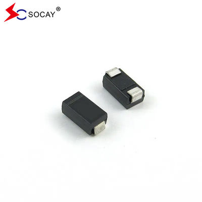 এসএমএ প্যাকেজ সিলিকন জেনার ডায়োড 1SMA4728A 1W 3.3V গ্রহণযোগ্য জেনার বর্তমান 285mA