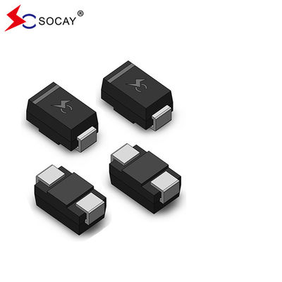 SOCAY একমুখী টিভিএস ডায়োড SMAJ22A 400W ভোক্তা ইলেকট্রনিক অ্যাপ্লিকেশনের জন্য পিক পাওয়ার ক্ষমতা