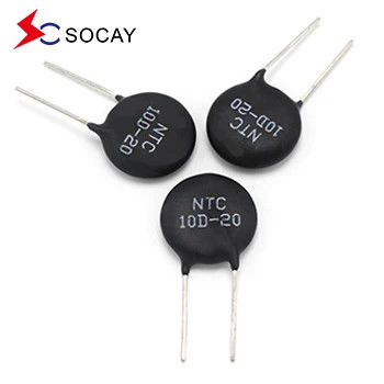 SOCAY পাওয়ার এনটিসি থার্মিস্টর MF72-SCN10D-5 10Ω আইম্যাক্স ওয়াইড রেসিস্ট্যান্স রেঞ্জ