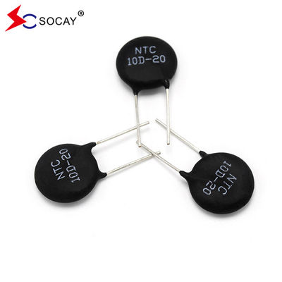 SOCAY পাওয়ার এনটিসি থার্মিস্টর MF72-SCN10D-20 10Ω 20mm Imax প্রশস্ত প্রতিরোধের পরিসীমা