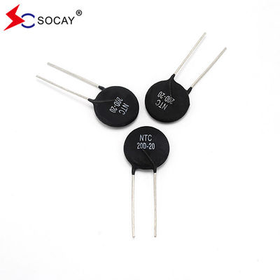 SOCAY পাওয়ার এনটিসি থার্মিস্টর MF72-SCN20D-20 20Ω 20mm Imax বিস্তৃত প্রতিরোধের পরিসীমা