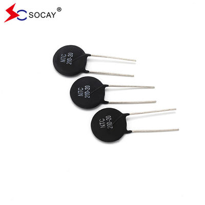 SOCAY পাওয়ার এনটিসি থার্মিস্টর MF72-SCN20D-20 20Ω 20mm Imax বিস্তৃত প্রতিরোধের পরিসীমা