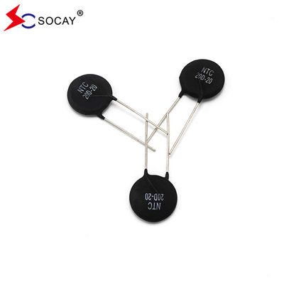 SOCAY পাওয়ার এনটিসি থার্মিস্টর MF72-SCN20D-20 20Ω 20mm Imax বিস্তৃত প্রতিরোধের পরিসীমা