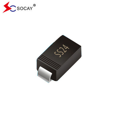 SMA প্যাকেজ Schottky সংশোধনকারী SS24A Schottky বাধা ডায়োড VRRM 40V 2A DO-214AC