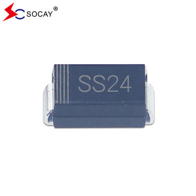 SMA প্যাকেজ Schottky সংশোধনকারী SS24A Schottky বাধা ডায়োড VRRM 40V 2A DO-214AC