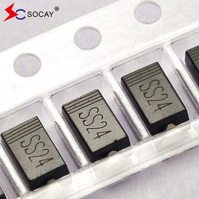 SMA প্যাকেজ Schottky সংশোধনকারী SS24A Schottky বাধা ডায়োড VRRM 40V 2A DO-214AC