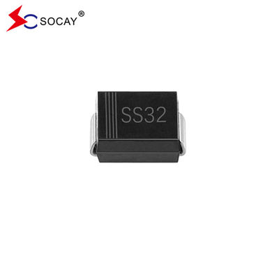 20VRRM Schottky Barrier Diode SS32B সারফেস মাউন্ট VRMS 14V SMB প্যাকেজ