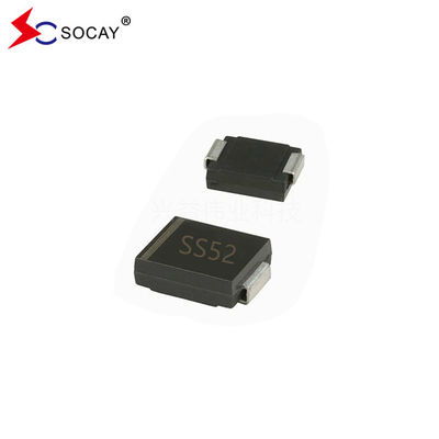 সারফেস মাউন্ট Schottky বাধা সংশোধনকারী SS52C ~ SS520C 20VRRM DO-214AB প্যাকেজ