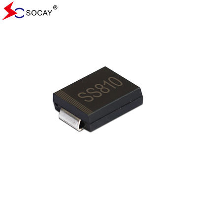 100VRRM সারফেস মাউন্ট Schottky বাধা ডায়োড SS810C 70VRMS ভোল্টেজ SMC প্যাকেজ