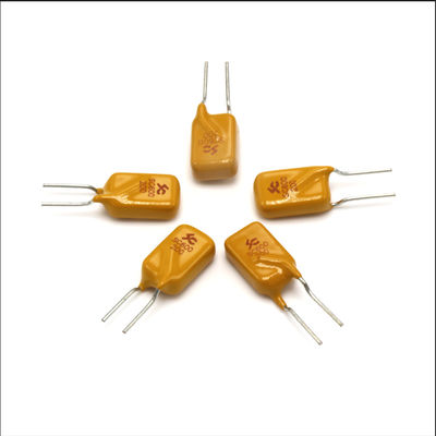 SOCAY রেডিয়াল লিড PPTC SC600-375SZ0D রিসেটযোগ্য পলিমার PTCs অতিরিক্ত বর্তমান সুরক্ষার জন্য উপাদান