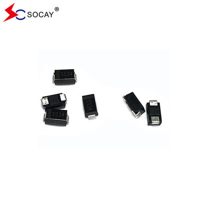 30V 3A 100A 500pF স্কটকি ব্যারিয়ার ডায়োড এসএস 33 এ DO-214AC ((SMA) প্যাকেজ