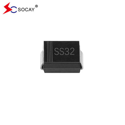 3A SMB প্যাকেজড সার্জ Schottky বাধা সংশোধনকারী SS32B সঙ্গে 20V বিপরীত ভোল্টেজ